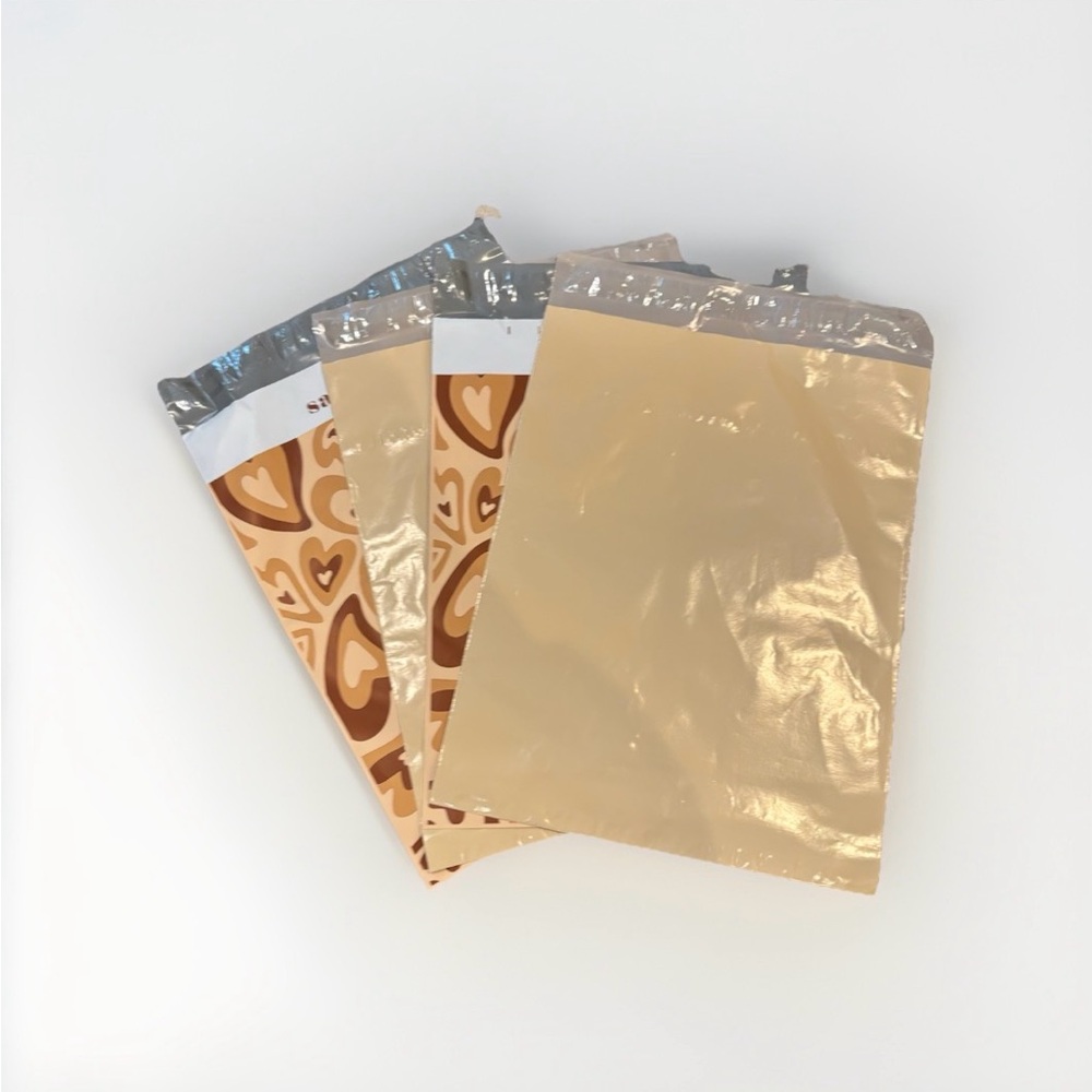 Neutral Colored Mailers | 10x13 | Set of 20 | Coffee Colored Aesthetic - Picture 3 of 4
